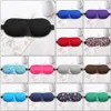 3D slaapmasker natuurlijke slapen oog masker eyeshade cover schaduw oog patch vrouwen mannen zachte draagbare blinddoek reizen eyepatch gereedschap rra1377