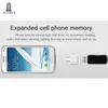 300 stks / partij Android Micro USB naar USB OTG-adapter Mannelijk naar USB 2.0 OTG Hug Converter voor Samsung HTC LG Sony Xiaomi Meizu Nokia Tablet