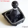 Akcesoria samochodowe Dźwignia biegów Przekładnia SHIFTER 5 Prędkość 6 Prędkość dla Volkswagen VW Golf 6 MK6 dla Jetta MK5 z pokrywą boot Geter
