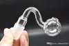 GLASS Oil Burner Pipe pyrex thick glass hookah pipe 14mm 18mm Male Female Oil Burner smoking pipe for glass water pipes bong