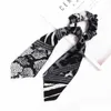 Designer Haar Scrunchies Bow Hair Scrunchie Pony Tail Paardenstaart Houder Haarband Dames Dame Meisjes Hoofddeksels Haar Ties Accessoires Bands