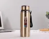 600 ml Kubek podróżny butelka z wodą ze stali nierdzewnej kolba próżniowa Portable Bull Head Water Cup Outdoor Duża butelka sportowa