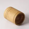 Bamboo Storage Bottles Jars Wooden Small Box Containers Handmade For Spices Tea Coffee Sugar Receive With Lid Vintage LX2718