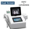 Hoogwaardige afslanken Liposonix HIFU UL Trasonic 2 in 1 Gezichtsverzorging Huidverjonging Rimpel Verwijderen Liposonixs Ultrasound Therapy Machine