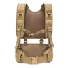 Outdoor Training Tactical vadderad stridsbälte avtagbara hängande remmar Combat Duty Belt med bekväma kuddar hela2978329