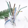 5Pcs Reusable Metal Drinking Straws 304 Stainless Steel Sturdy Bent Straight Drink Straw with Cleaning Brush Bar Party Accessory1