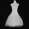 Latest Children Petticoats Wedding Bride Accessories 2 hoops 2 Layers Little Girls Crinoline White Long Flower Girl Formal Dress U233C