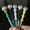 4.9 pouces Cire Dabber Carb Cap Cire Verre Dabber Bâton D'huile Sculpture Outil Dab Nail Pour Dab Nail et Quartz Nails DAT02-4