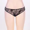 Sexy Tanga met Bowknot Slipje Dames Cheeky Low Taille Lace and Mesh Ondergoed Lingerie Plus Size 5XL 6XL Crotchless Bragas Mujer