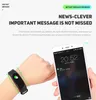 Smart Watch Plus Smart Bracciale Fitness tracker Smart Watch con cardiofrequenzimetro Braccialetto impermeabile Pedometro Cinturino per cellulare Android IOS