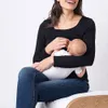 Dames039S pure kleur tops met lange mouwen borstvoeding geven nuring zwangerschapskleding zwangere blouse zwangerschapskleding voor zwangerschap5555182217518