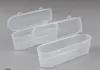 251ML Ice Cream Box Long Transparent Plastic Box for Pastry Cheese Cake Holder Boxes