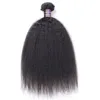 Бренд elibess, отличное качество, прямые бразильские человеческие девственные волосы, курчавые прямые девственные волосы, пучок 3 шт., 100 г, цельный