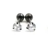 Moda Złoto Retro Okrągłe Diament Pępek Piercing Kolczyk 14G 316L Stal Piercing Pierścienie Cyrkonia Piercing Biżuteria 50 sztuk / partia