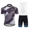 Sommar män jätte lag cykling jersey set mountainbike outfits andas cykel uniform utomhus sportkläder snabba torra racing kläder y051307