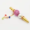 Hot Handmade Inlaid Jewelry Alloy Pearl Hookah Mouth Tips Shisha Chicha Filter Tip Hookah Mouthpiece Mouth Tips