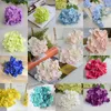 30 stks / partij Hortensia Hoofd DIY Bloem Hoofd Bruiloft Centerpieces Achtergrond Decoratieve Bloem Hydrangea hop Home Decor