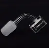 Femme Homme 10 14 18 mm Quartz Nail 4mm Épaisseur 45 90 Degrés Quartz Banger Nail Avec Cactus Carb Cap Verre Bong Nail