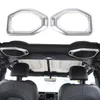 Car Roof Speaker Ring Silver Decoration Cover For Jeep Wrangler JL 2018 Factory Outlet High Quatlity Auto Internal Accessories