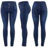 2018 New Arrival Atacado Mulheres Denim Calças Lápis Top Stretch Jeans Cintura Alta Calças Jeans Plus Size ~~