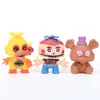 24 шт / комплект пять ночей В Freddys Freddy Toys 5-7cm Бонни Foxy Fazbear медведь ПВХ Действие Цифры партии подарка DHL