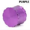 Smoking Accessories 4-layer aluminium alloy 63MM origami chamfer grinder