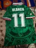 Copa Do Mundo S-XXL 1998 Retro México Camisas De Futebol Zidane Henry Futbol Camisa Do Vintage De Futebol Mexicano Camisetas Camisa Kit Maillot