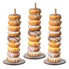 Suporte de parede para rosquinhas, decoração de casamento, suprimentos para festa de aniversário, chá de bebê, madeira, rosquinha, decoração de festa 2955