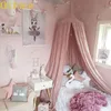 Canopy Bedcover Mosquito Net Hanging Kid Bedding Bed Decoration Round Dome Curtain Home Bed Crib Tent Hung Dome Romantic