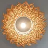 wicker pendant lamp handmade bird nest suspension light hotel restaurant mall bar lounge porch rattan hanging chandelier lighting MYY