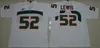 NCAA Brad Kaaya Jerseysマイアミ・ハリケーン・カレッジ・フットボール20 ED REED 52 Ray Lewis Jersey Accオレンジ緑ホワイト26 SEAN Taylor S-3XL