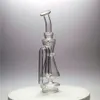 8.3Inch Clear Funnel Glass Bong Accessories Recycler dab Rig Accessories Smoking Pipe Accessory Global delivery