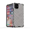 Honeycomb Hybrid Armor Wyczyść wstrząsy PC TPU Hard Telefon Case dla iPhone 13 12 11 Pro XS MAX XR 6 7 8 PLUS Samsung S10 Uwaga 10 A10S A20S A50