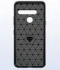 Углеродное волокно противоударный защитный чехол мягкий для LG G8S G8 G7 G6 PLUS ThinQ K50S Q70 V40 V30 V35 V50 V60 v30s G9 Stylo 4+ Q8 Q9 Q60 K50 Q6