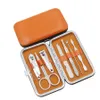 7 PCS Nail Clippers Kit Scissors Tweezer Knife Pick فائدة مانيكير مجموعة الأظافر مانيكير مجموعة أدوات RRA2322405641