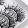 10pairs 3D Faux Mink Washes Natural Long False Wimpers Volume Fake Washes Makeup Extension Wimpers Maquiagem