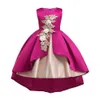 Kinderkleider für Mädchen, elegantes Prinzessinnenkleid, Blumenmädchenkleider für Party und Hochzeitskleid, Sommer-Kinderkleidung von 2–10 Jahren