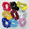 Moda Cabelo de algodão laços Scrunchies Acessórios Girls Mulheres Elastic Bands Soft Ponytail Solder 100pcs/lote grátis Express Delivery