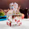 Wiele stylów PCV przezroczyste pudełko cukierków świąteczne pudełko prezent pudełko i pakowania Santa Claus Snowman Elk Renifer Candy Apple Boxes LX2353