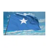 3x5ft Custom 150x90cm Somalische vlaggen Banners Goedkope Prijs Outdoor Indoor Hanging Promotie Banners Reclame, Drop Shipping