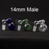 Fumeur Cendrier Bols Mâle Femelle 10mm 14mm 18mm Joint Pour Dab Huile Rigs Verre Bongs Tuyaux D'eau Tabac