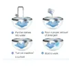 USB Mini Washing Device Machine 10W 5V Multifunctional Portable Ultrasonic Waterproof Washer Cleaning Machines Laundry Products LJJA3313-4