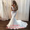 Bohemio 2020 Vintage Lace Sirena Vestidos de novia Illusion Burice Africano Vestidos nupciales Hollow Zipper Atrás Vestidos formales Robes de Mariée
