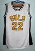 #22 Carmelo Anthony OWLS Towson Catholic High School Retro Classic Basketball Jersey Mens cucito numero personalizzato e nome maglie