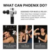 Phoenix A2 Личные перкуссионные массаж пистолет мышечный массажер спортивная глубокая ткань массажер мышц восстановление замены для Theragun Y190722