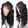 Virgin Brazilian Pre Plucked Body Wave wig 360 Degree Swiss Lace Frontal Peruvian Human Hair Wigs With Natural Hairline