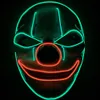 LED MASK LEMOINING MASK FULL FACE CLOWN MASKS FOR HALWOWEEN PAYDAY PORCELUB PROPS UD88