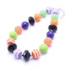 Halloween Design bébé enfant gros collier mode tout-petits filles Bubblegum perle gros collier bijoux cadeau pour les enfants