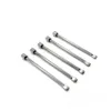 Metalen earpick roestvrijstalen lepel voor wasolieolie gereedschap gereedschap snuff snuffelen snuffel fles schep schep zilver sniffer schop roken accessoires