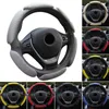 Covers 15 Universal Car Blue Breathable Mesh Steering Wheel Nonslip Protective Cover